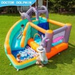 מתנפח מים בעיצוב קרנפים W73009 של Doctor Dolphin