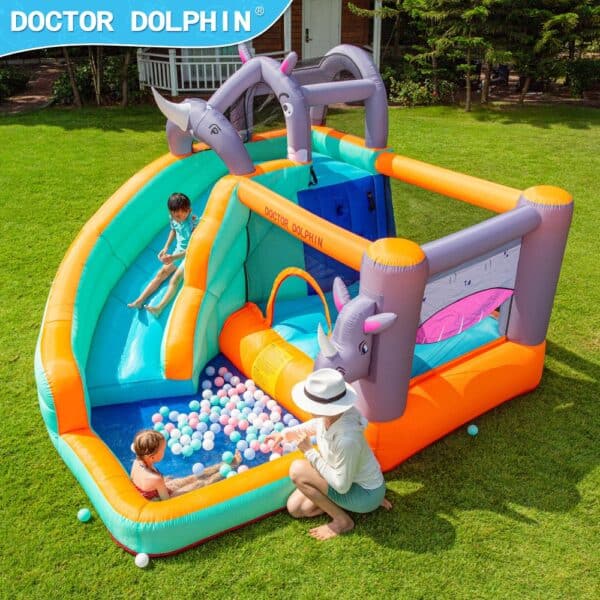מתנפח מים בעיצוב קרנפים W73009 של Doctor Dolphin