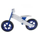 אופני איזון ודחיפה מעץ לפעוטות בגוון לבן balancebikeW