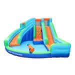 מתנפח רטוב ענק עם זוג מגלשות W73002 מבית DOCTOR DOLPHIN