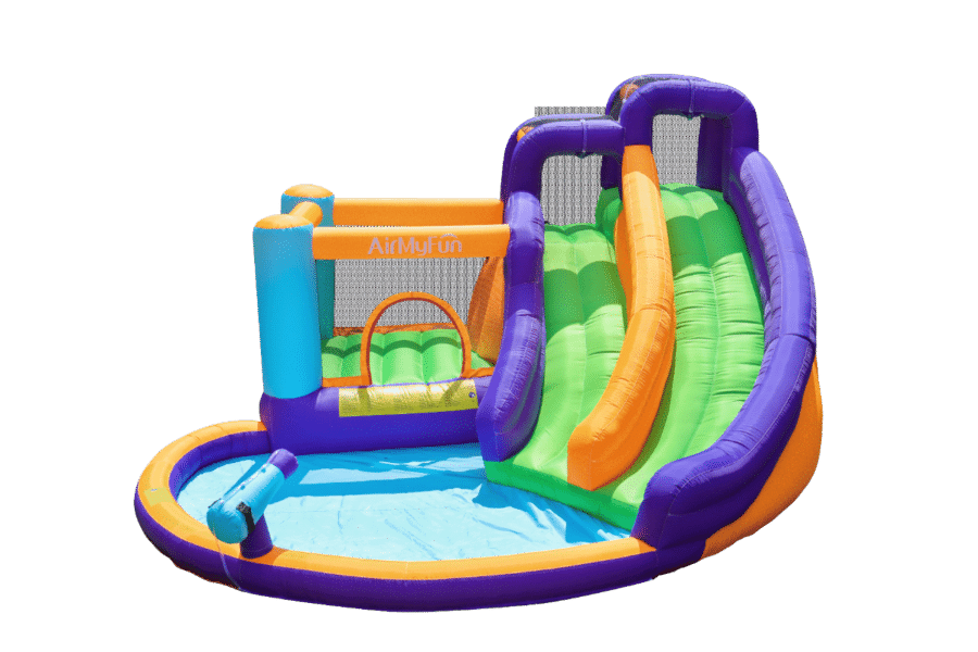 ⁦פארק מים מתנפח ענק בסגול W83005 מבית DOCTOR DOLPHIN⁩ – תמונה ⁦3⁩