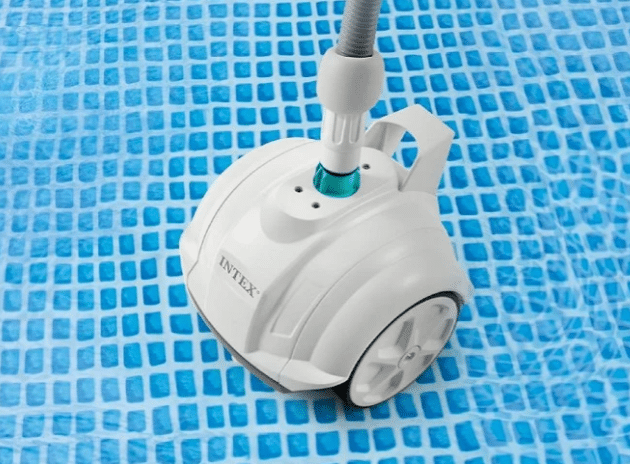 רובוט שואב אוטומטי INTEX ZX50 לניקוי קרקעית הבריכה עם צינור מחובר | 3in100