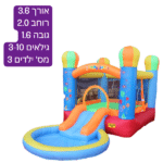 מקפצת כדורים מתנפחת בגודל בינוני D3620