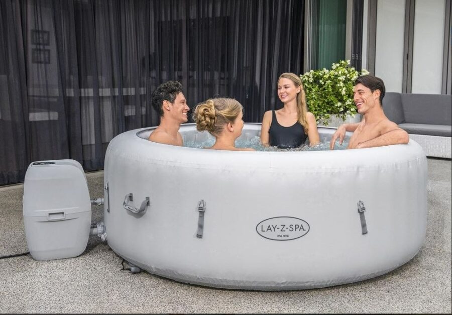 ⁦ג'קוזי מתנפח פריז דגם 60013 AIRJET PRO של Bestway⁩ – תמונה ⁦5⁩
