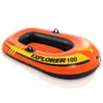 סירת ילדים מתנפחת ליושב יחיד בגוון כתום EXPLORER 100 (147X84X36 סמ) 58329 מבית INTEX