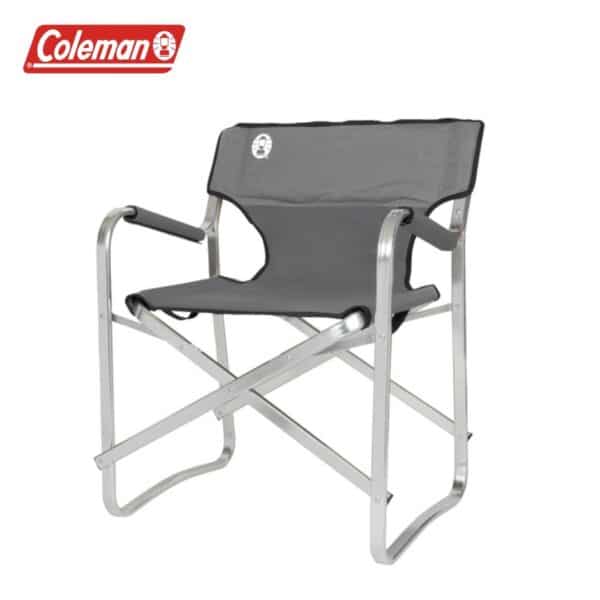 כסא DECK מאלומיניום בגוון אפור 2000038337 מבית Coleman