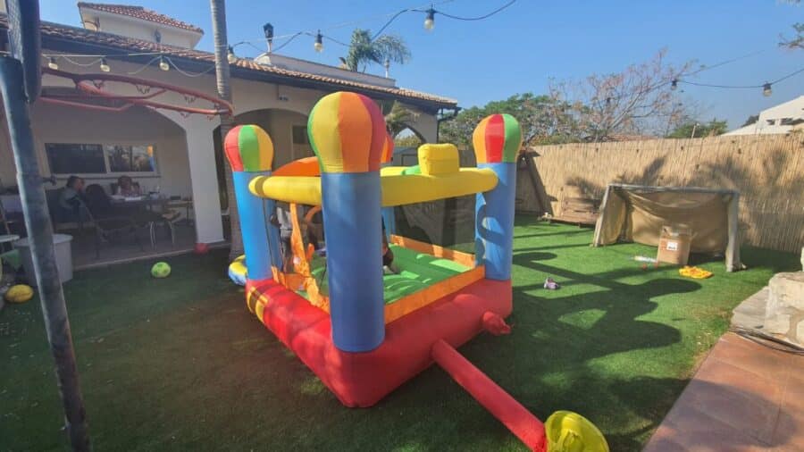 ⁦מקפצת כדורים מתנפחת בגודל בינוני D3620⁩ – תמונה ⁦6⁩
