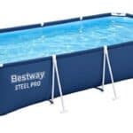 בריכת מסגרת מלבנית למשפחה 56405 מבית BESTWAY (400X211X81 סמ)