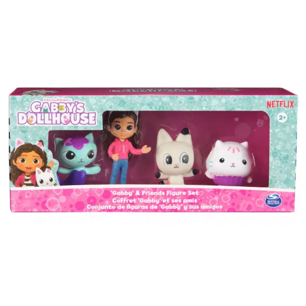 סט 4 בובות מסדרת בית הבובות של גבי 3655H מבית Gabby's Dollhouse