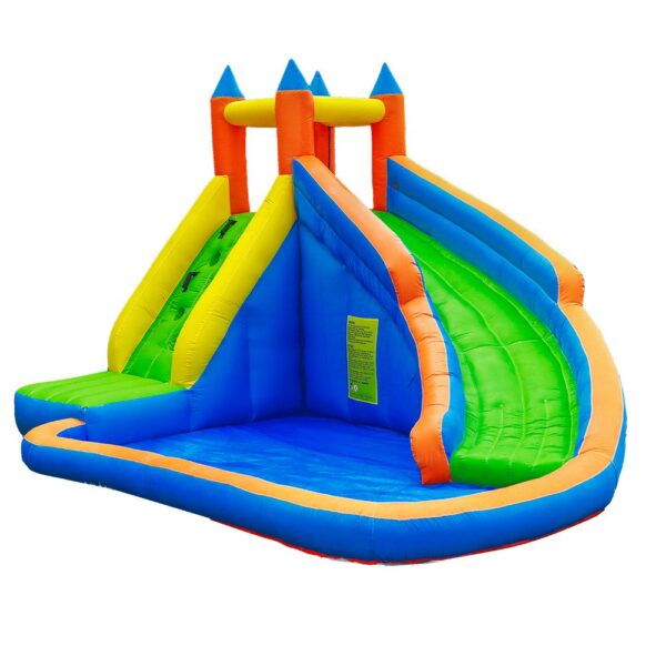 טירת מים מתנפחת עם מגלשה W63009 מבית Doctor Dolphin