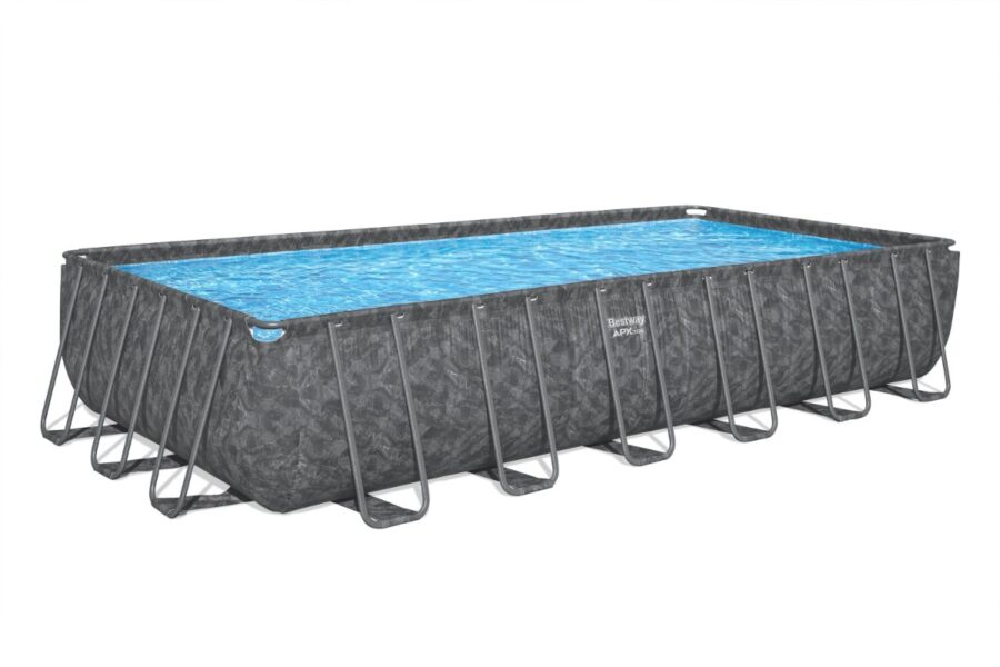 ⁦בריכת BESTWAY מלבנית APX 365 דגם 561KG במידות 7.32X3.66X1.32 סמ⁩ – תמונה ⁦2⁩
