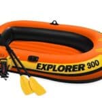 שייט מתנפח לשלושה נוסעים בכתום EXPLORER 300 עד 186 קג (211X117X41 סמ) 58332 מבית INTEX