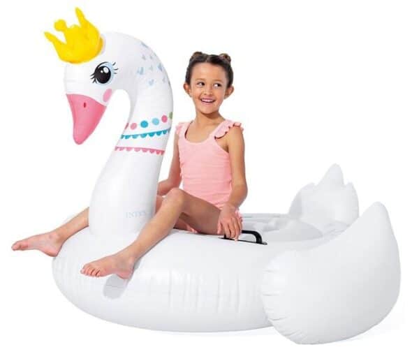 ברבור מתנפח בעיצוב מלכותי (142X137X99 סמ) 57562 מבית INTEX