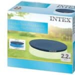 כיסוי INTEX לבריכה עגולה עם שפה מתנפחת (בקוטר 244) 28020