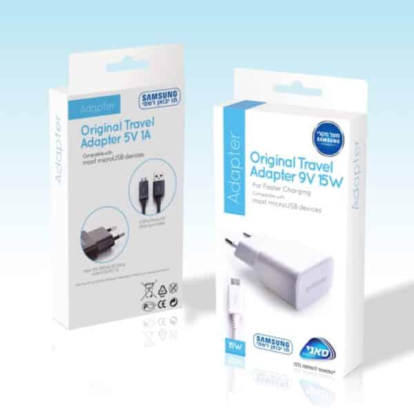 מטען בית מהיר 9V 15W + כבל MICRO, SAMSUNG 1587346