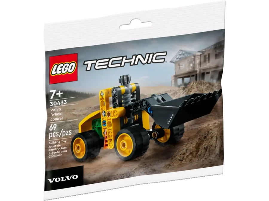 ⁦לגו טכניק – Volvo Wheel Loader, LEGO 30433⁩ – תמונה ⁦2⁩