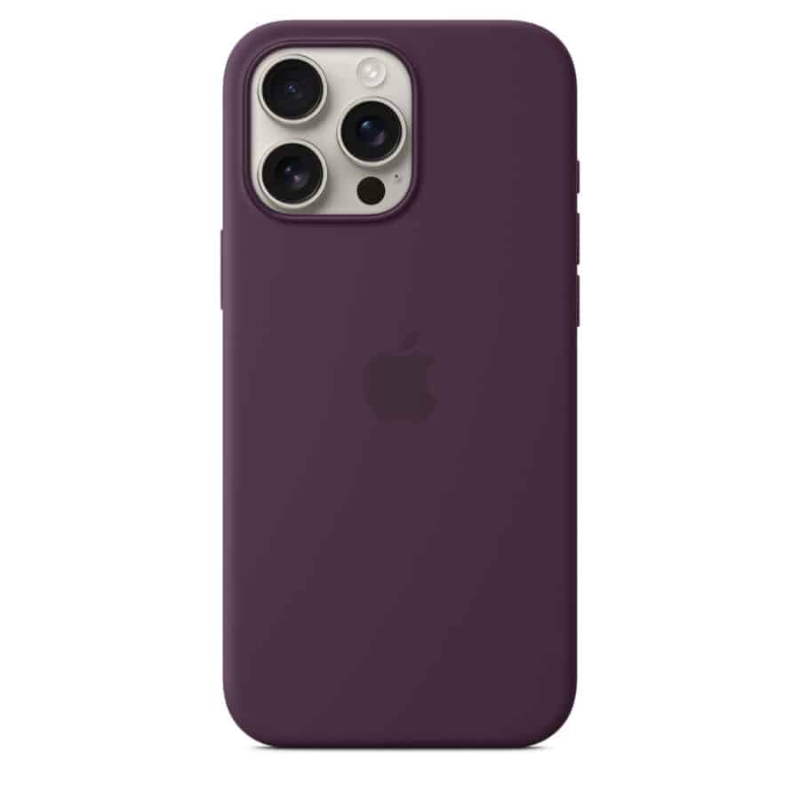 ⁦כיסוי סיליקון מקורי לאייפון 16 פרו | IPHONE 16 PRO תומך MagSafe במגוון צבעים מבית אפל⁩ – תמונה ⁦2⁩