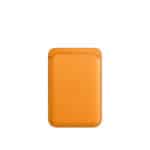 ארנק עור מקורי לאייפון 12 MagSafe Wallet בצבע צהוב קליפורניה