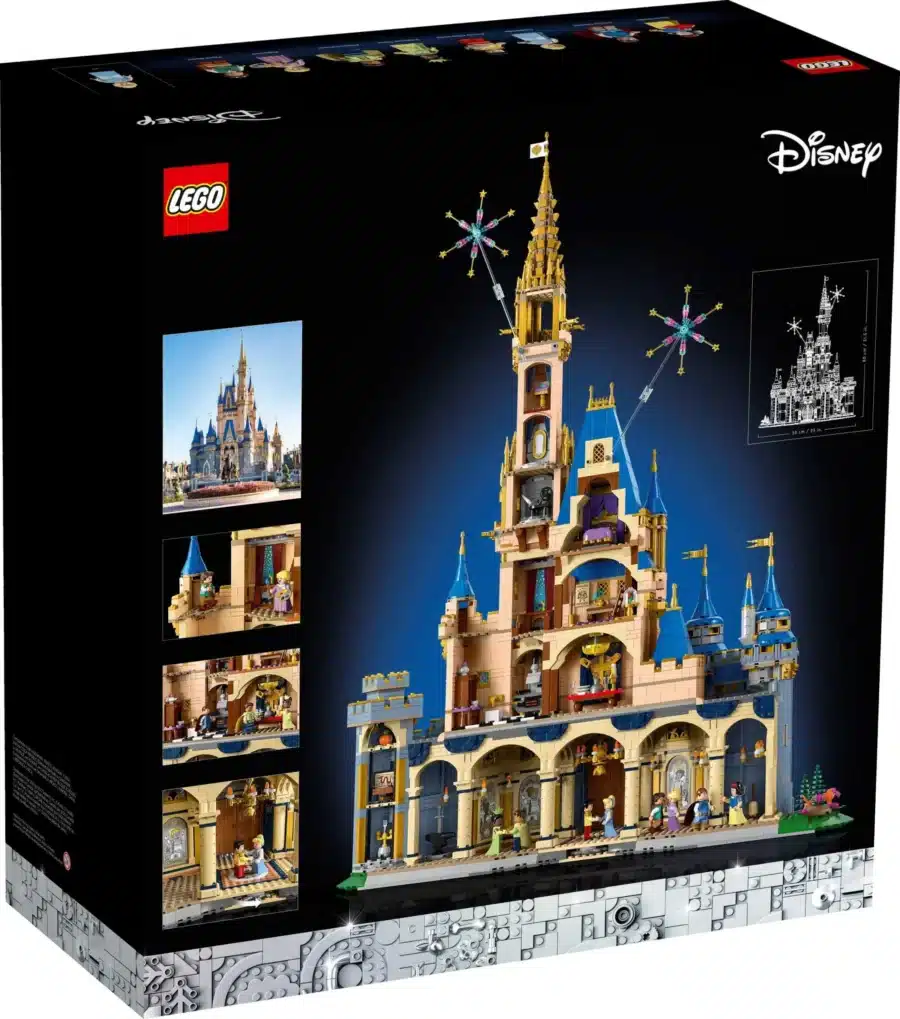 ⁦לגו טירת דיסני, LEGO 43222⁩ – תמונה ⁦2⁩
