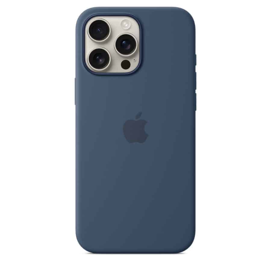 ⁦כיסוי סיליקון מקורי לאייפון 16 פרו | IPHONE 16 PRO תומך MagSafe במגוון צבעים מבית אפל⁩ – תמונה ⁦3⁩