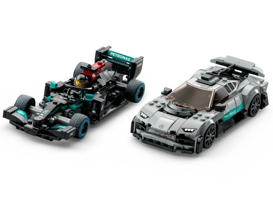 לגו ספיד צ'מפיונס מרצדס F1 W12 ומרצדס AMG פרוג'קט 1, LEGO 76909