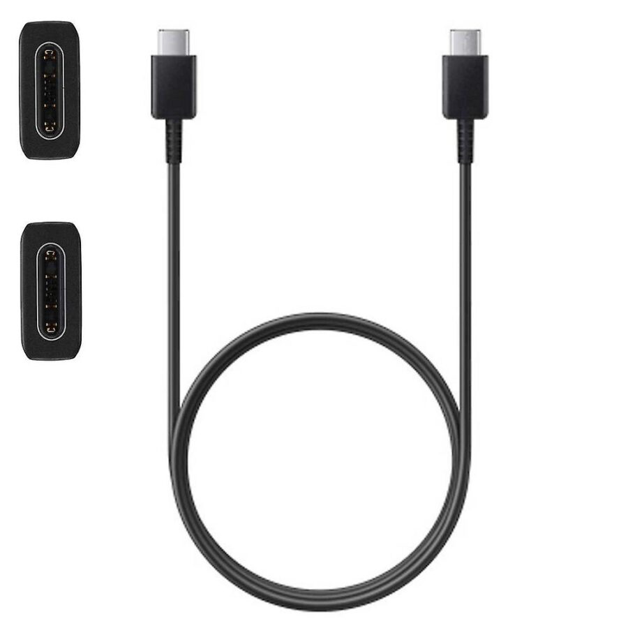 כבל TYPE-C TO TYPE-C מקורי ומהיר שחור Super Fast Charger 25W יבואן רישמי