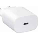ראש מטען מקורי סמסונג 25W מהיר וחזק SAMSUNG CHARGER S21 לבן